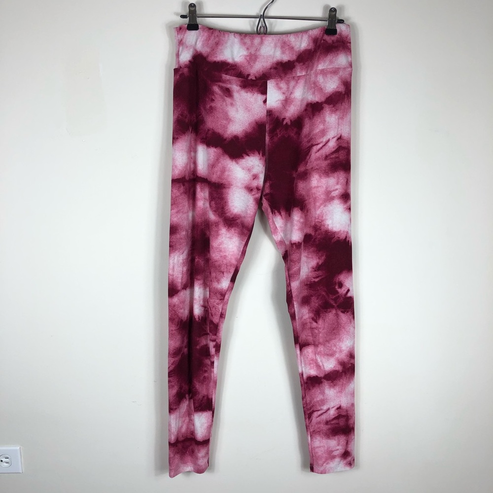 Lularoe | Pink Tie Dye Leggings